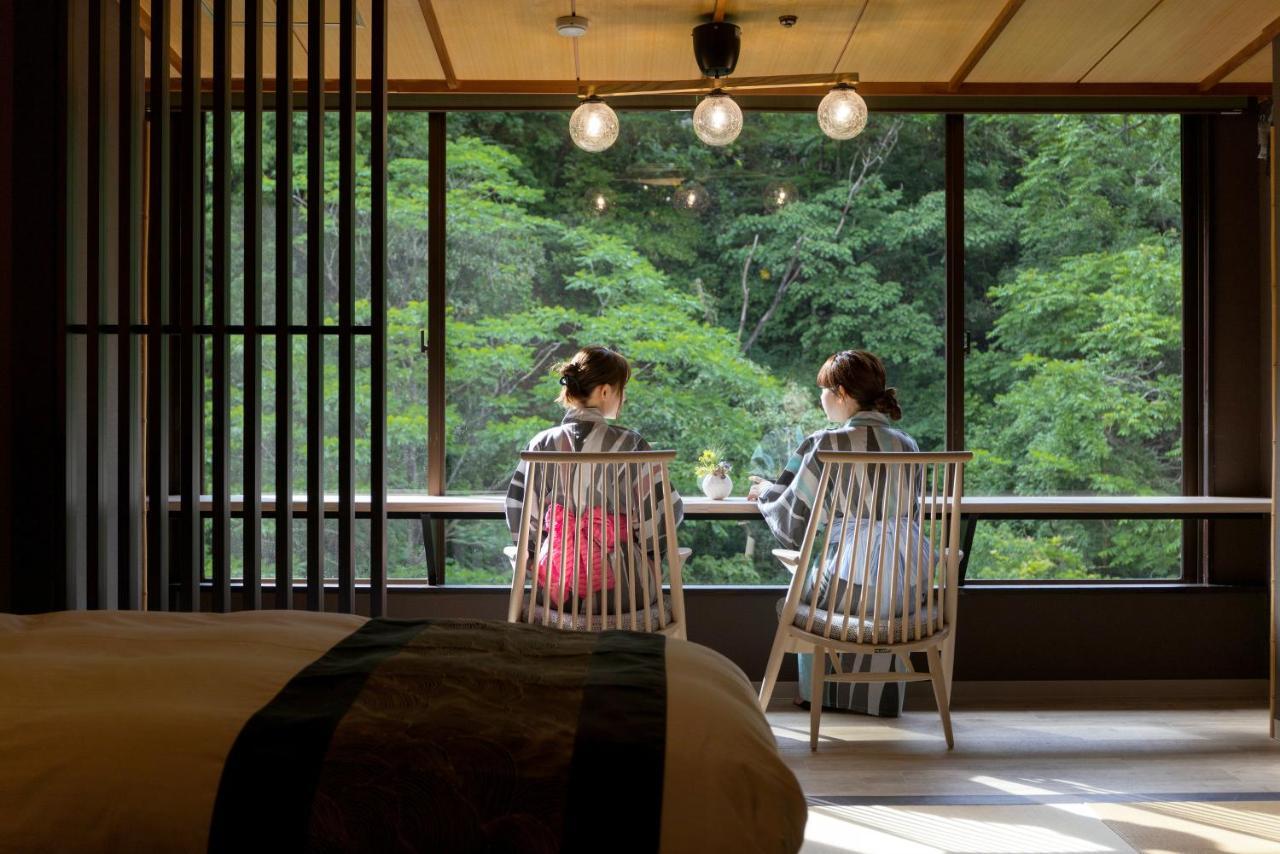 Yamanakaonsen Ohanami Kyubei Kaga  Buitenkant foto