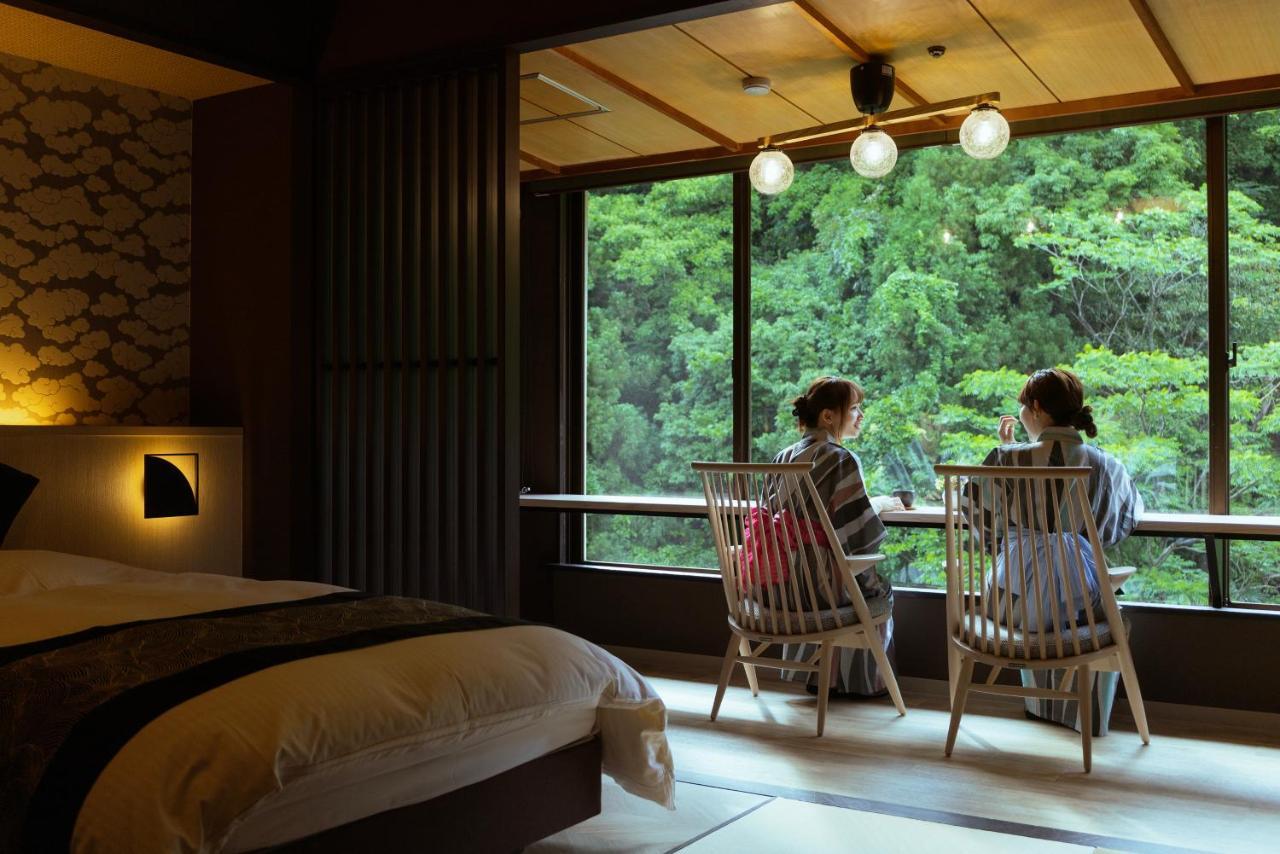 Yamanakaonsen Ohanami Kyubei Kaga  Buitenkant foto