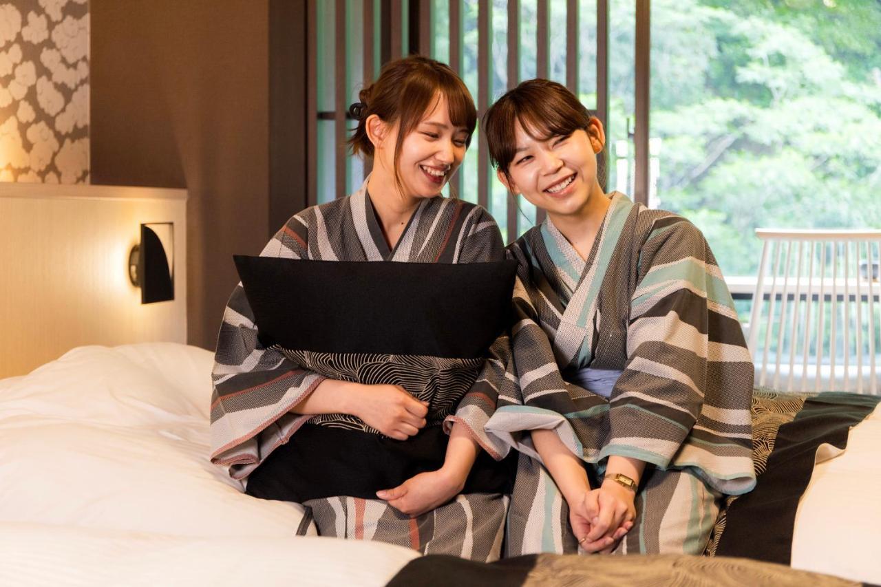 Yamanakaonsen Ohanami Kyubei Kaga  Buitenkant foto