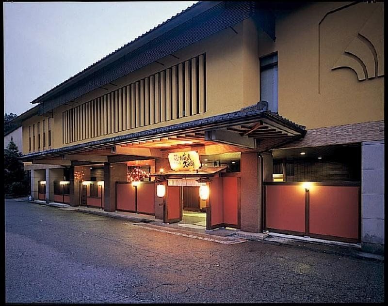 Yamanakaonsen Ohanami Kyubei Kaga  Buitenkant foto