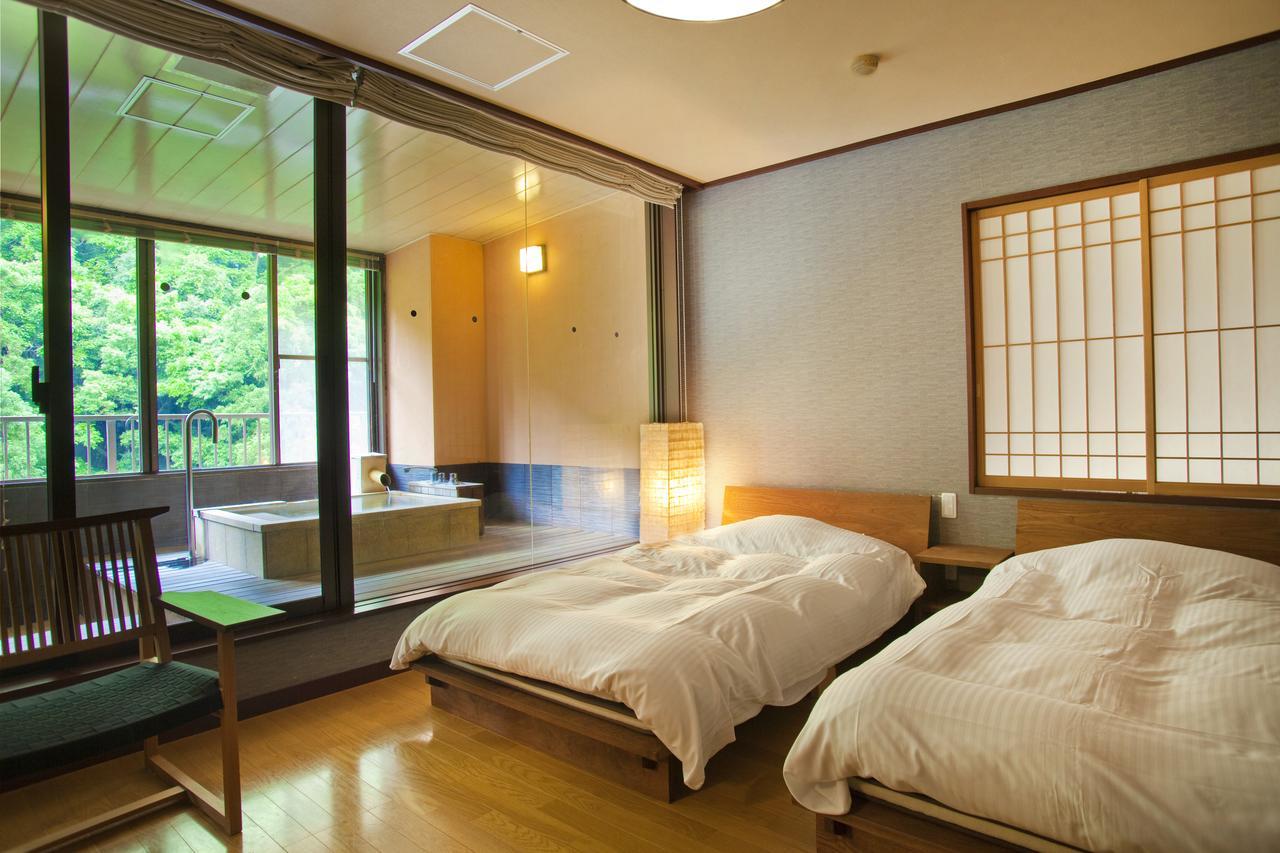 Yamanakaonsen Ohanami Kyubei Kaga  Buitenkant foto